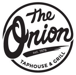 The Onion logo black